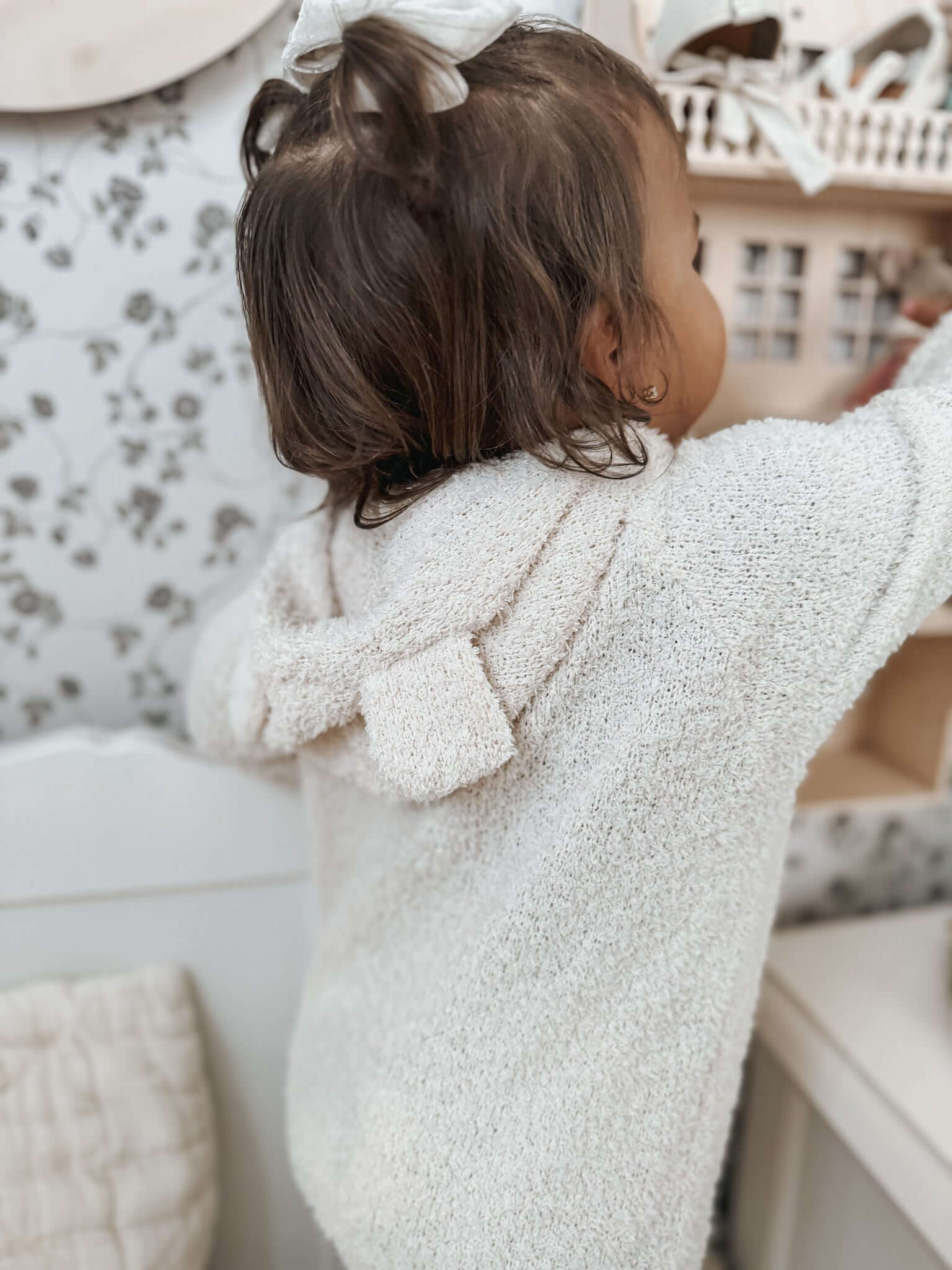 Luna + Luca Baby Bear Jumpsuit | Cozy Teddy | Milk & Baby