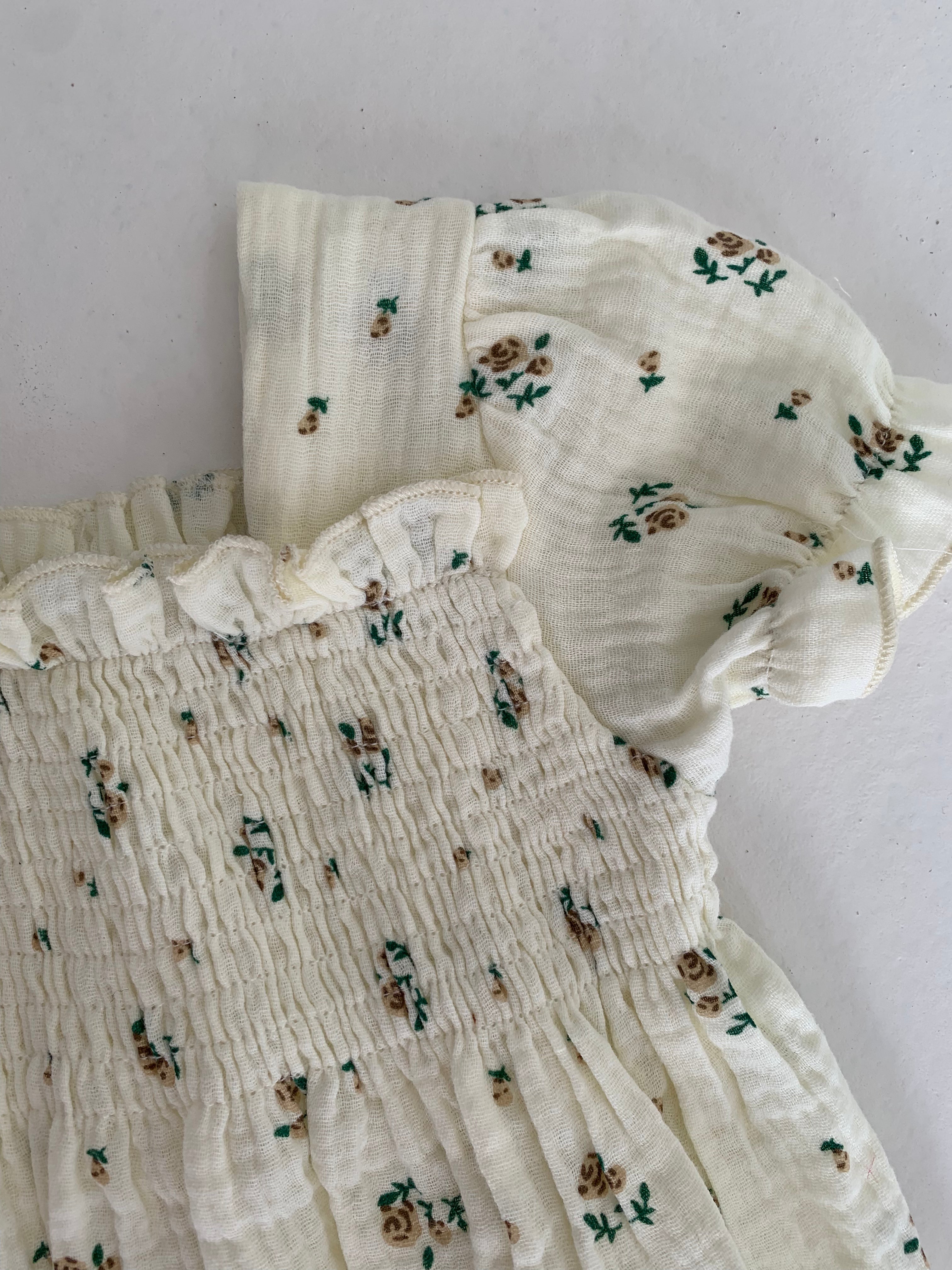 Garden Days | Muslin Romper | Milk & Baby