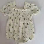 Garden Days | Muslin Romper | Milk & Baby