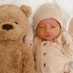Riley Outfit and Hat Set | Sand | Milk & Baby