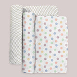 Swaddle Blanket Set | Happy Baby Vibes | Milk & Baby