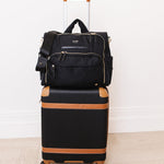 Satchel Diaper Bag - Black | Milk & Baby