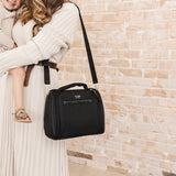 Insulated Bottle Bag - Black | Milk & Baby