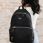 Everyday Diaper Backpack - Black | Milk & Baby
