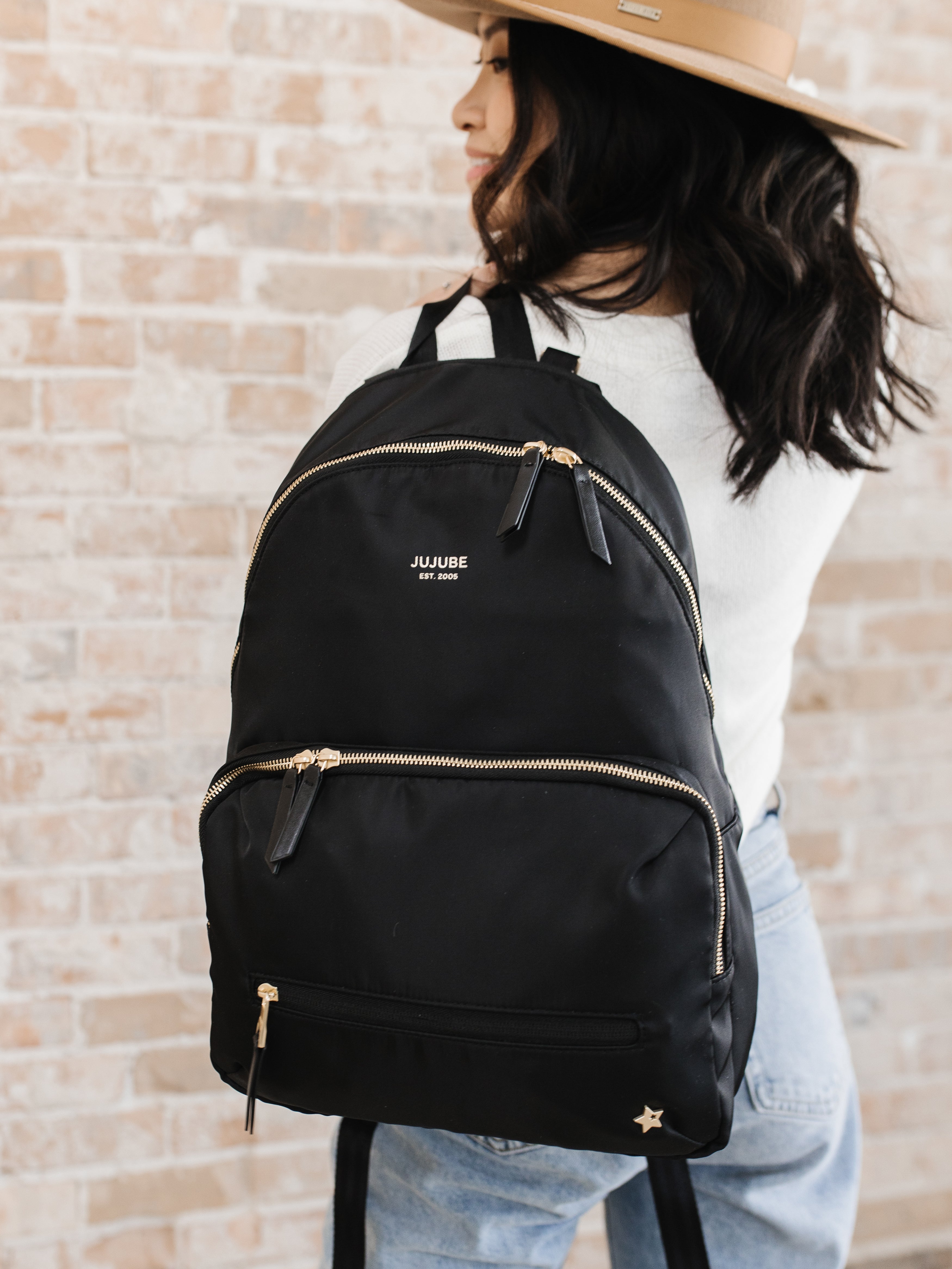 Everyday Diaper Backpack - Black | Milk & Baby