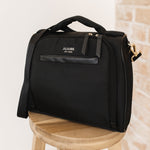 Satchel Diaper Bag - Black | Milk & Baby