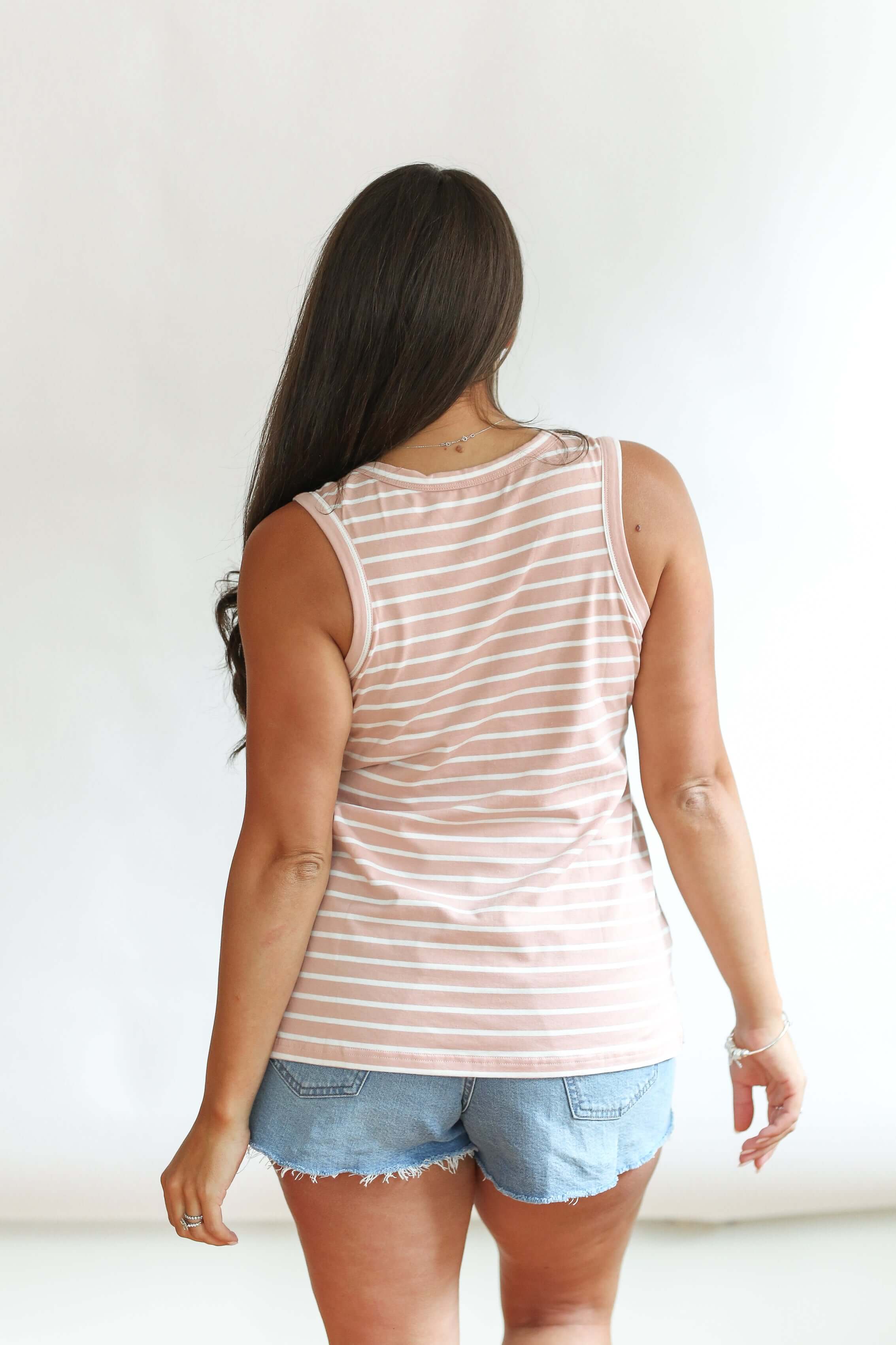 Invisible Zip Breastfeeding Tank Top | Milk & Baby