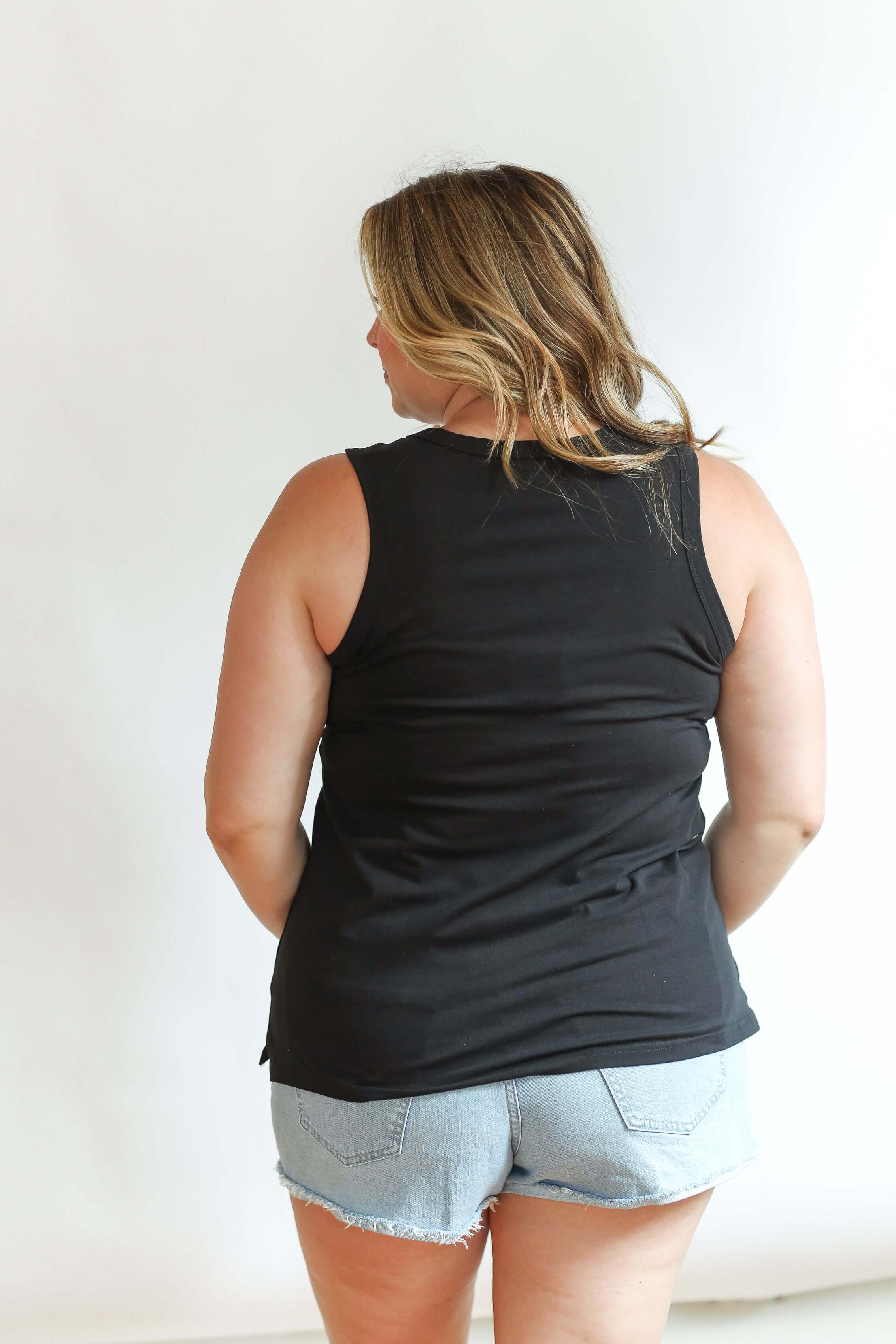 Invisible Zip Breastfeeding Tank Top | Milk & Baby
