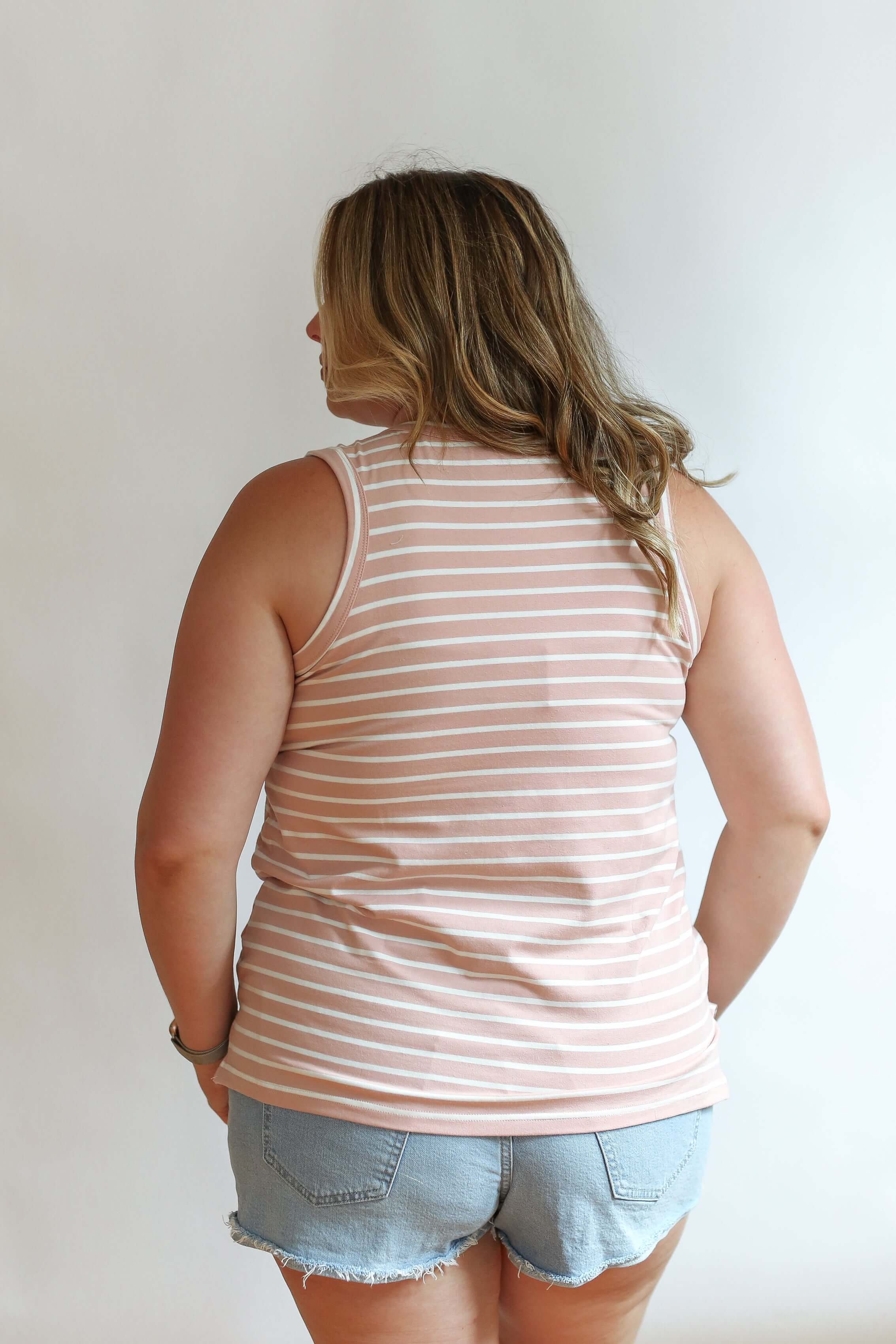 Invisible Zip Breastfeeding Tank Top | Milk & Baby