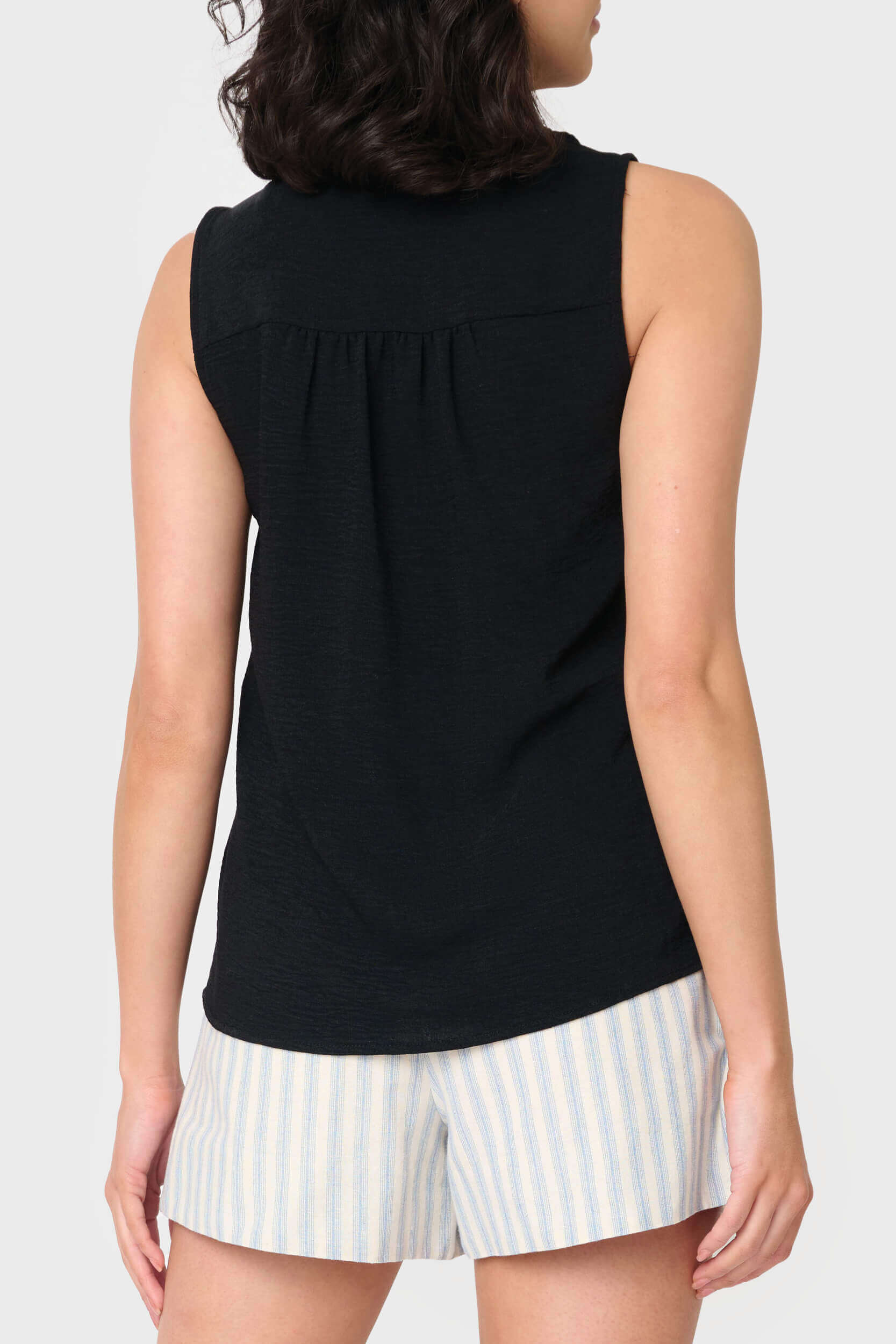 Crochet Ruffle Placket Button Front Blouse | Milk & Baby