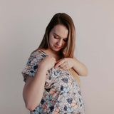 Flower Bloom Labor & Delivery Gown | Milk & Baby