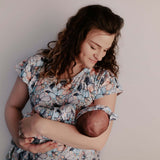 Flower Bloom Labor & Delivery Gown | Milk & Baby