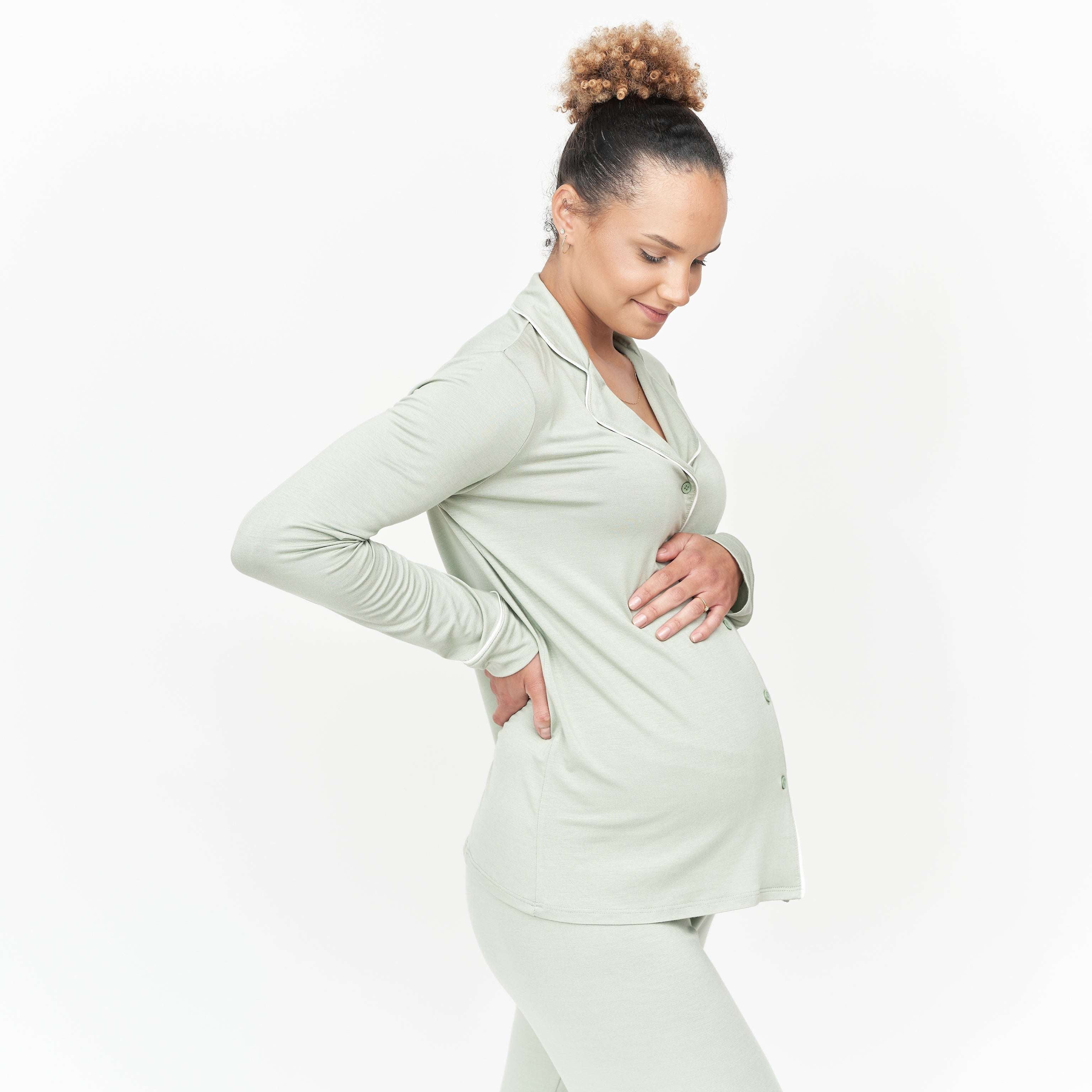 The Sage CloudLuxe Classic Pajama Set | Milk & Baby