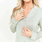 The Sage CloudLuxe Classic Pajama Set | Milk & Baby