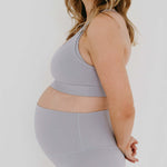 AXK CORE Full Support Nursing Bra | Light Gray | Milk & Baby