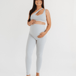 AXK CORE Classic Maternity Legging | Light Gray | Milk & Baby