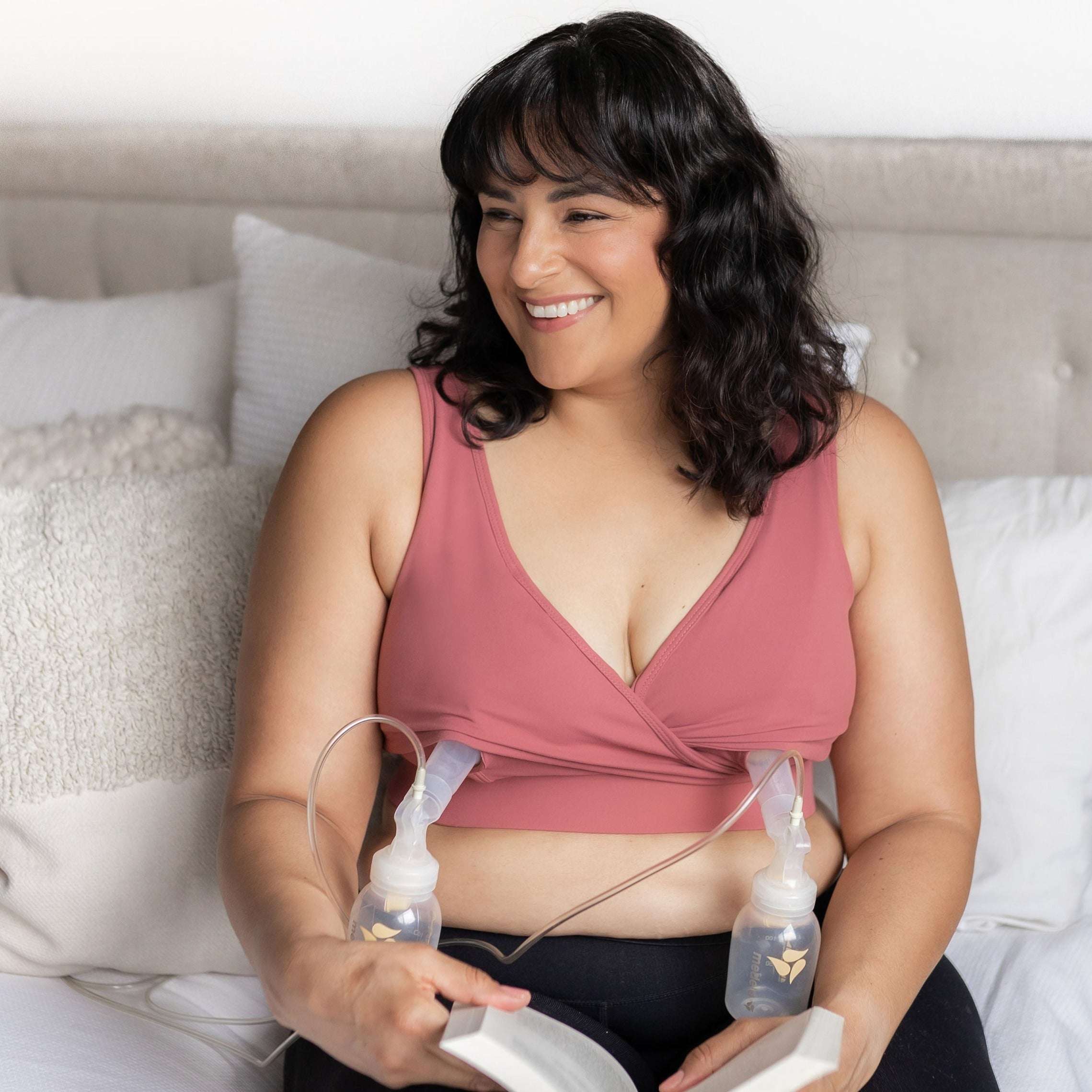 Everyday Luxe 3.0 Nursing & Hands-Free Pumping Bra | Milk & Baby