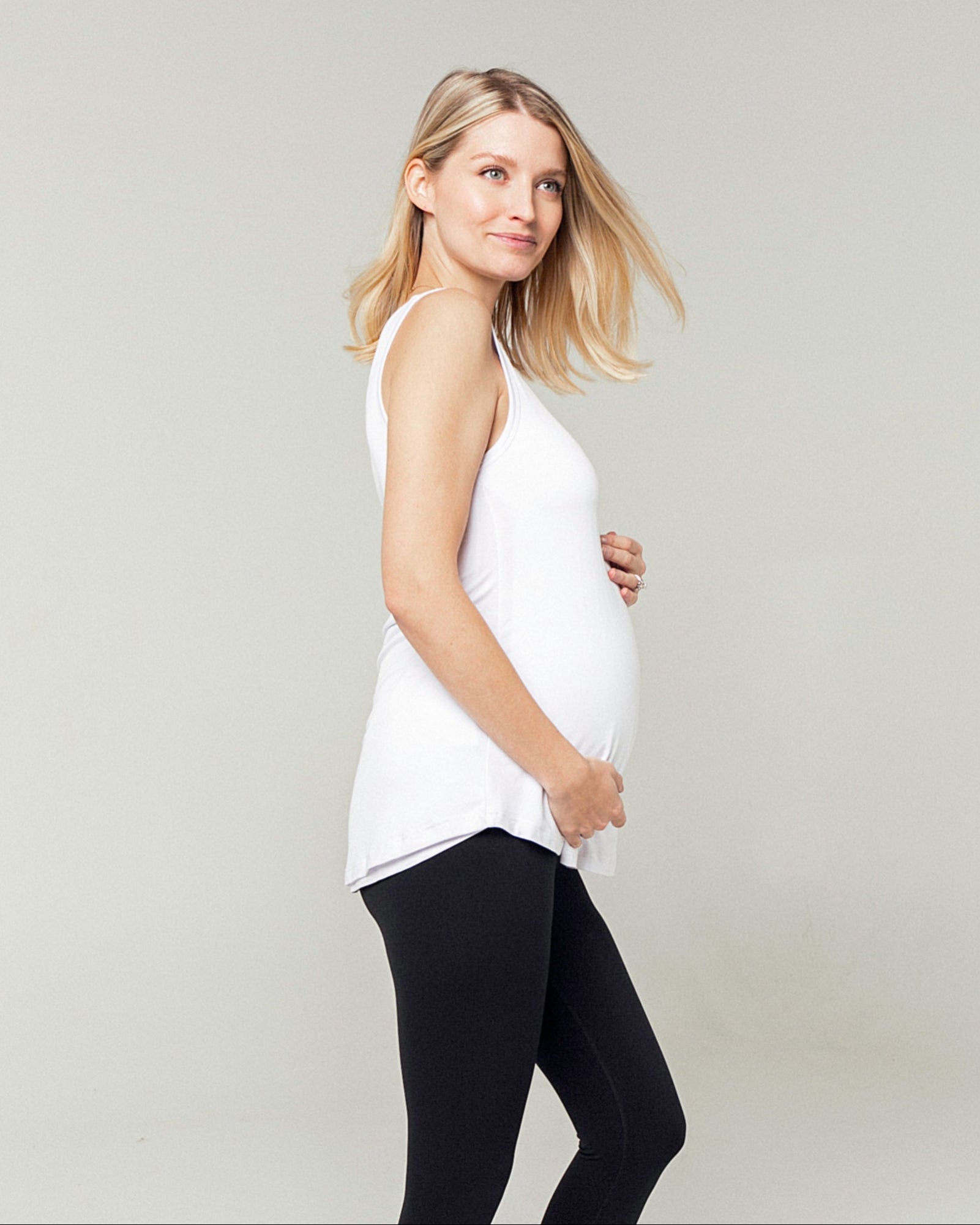 Softest Maternity & Nursing Tank | Milk & Baby