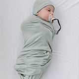 Sage Bamboo Newborn Knot Hat | Milk & Baby