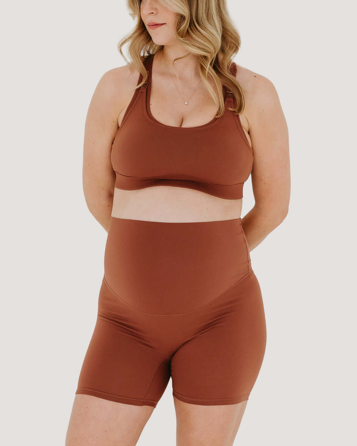 AXK CORE Full Support Nursing Bra | Brown | Milk & Baby
