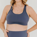 AXK CORE Full Support Nursing Bra | Blue | Milk & Baby