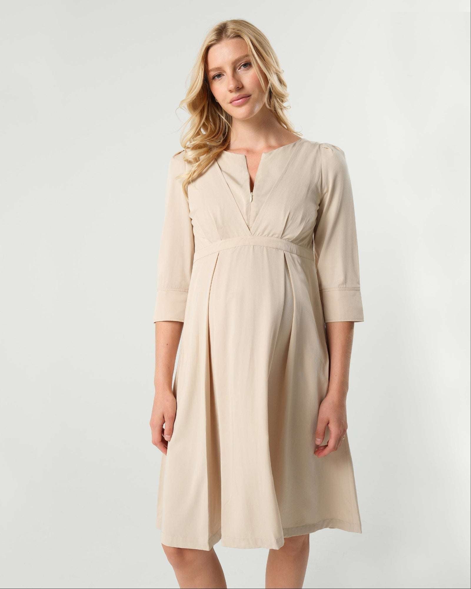 Sarah Empire Maternity & Nursing Dress | Milk & Baby