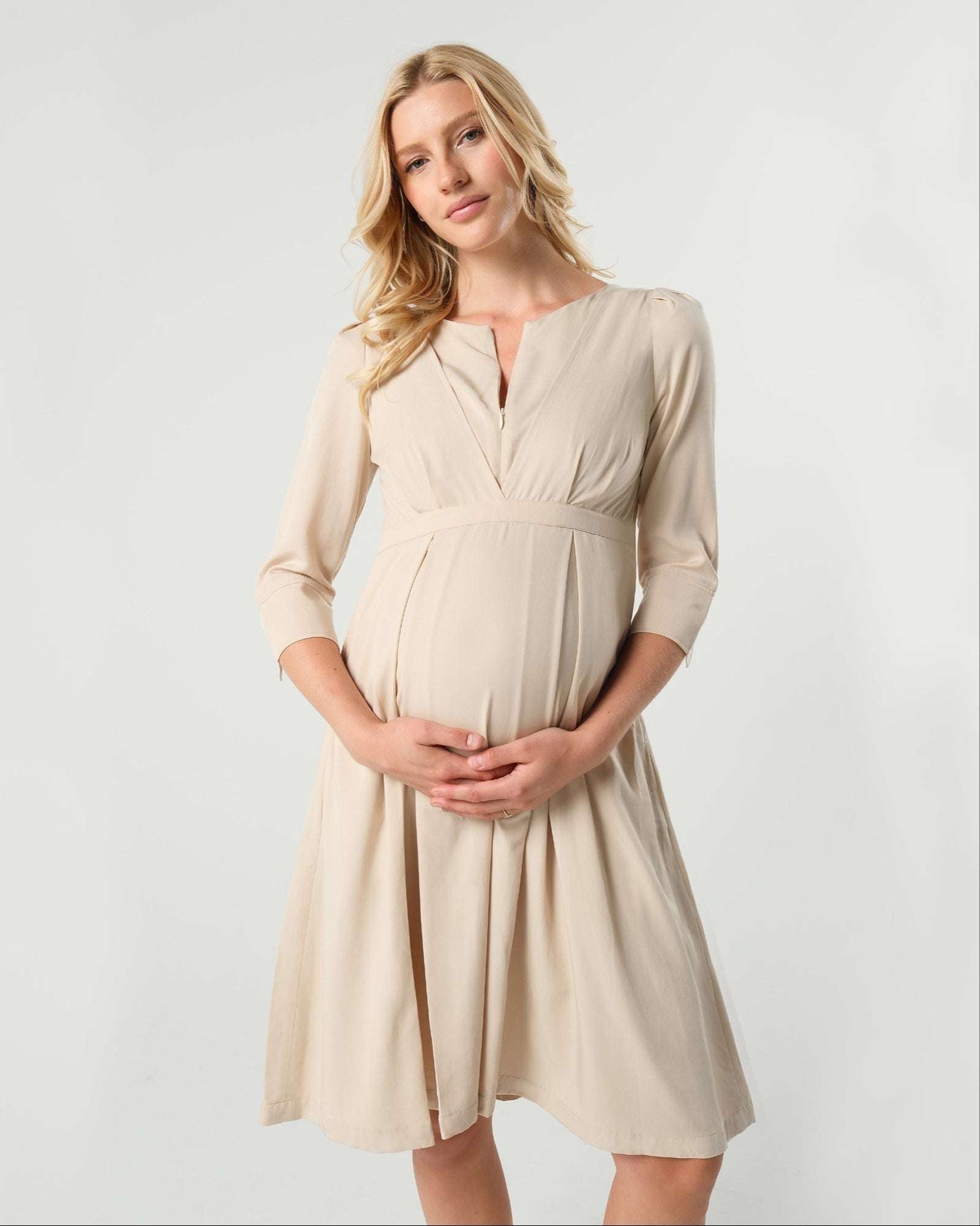 Sarah Empire Maternity & Nursing Dress | Milk & Baby