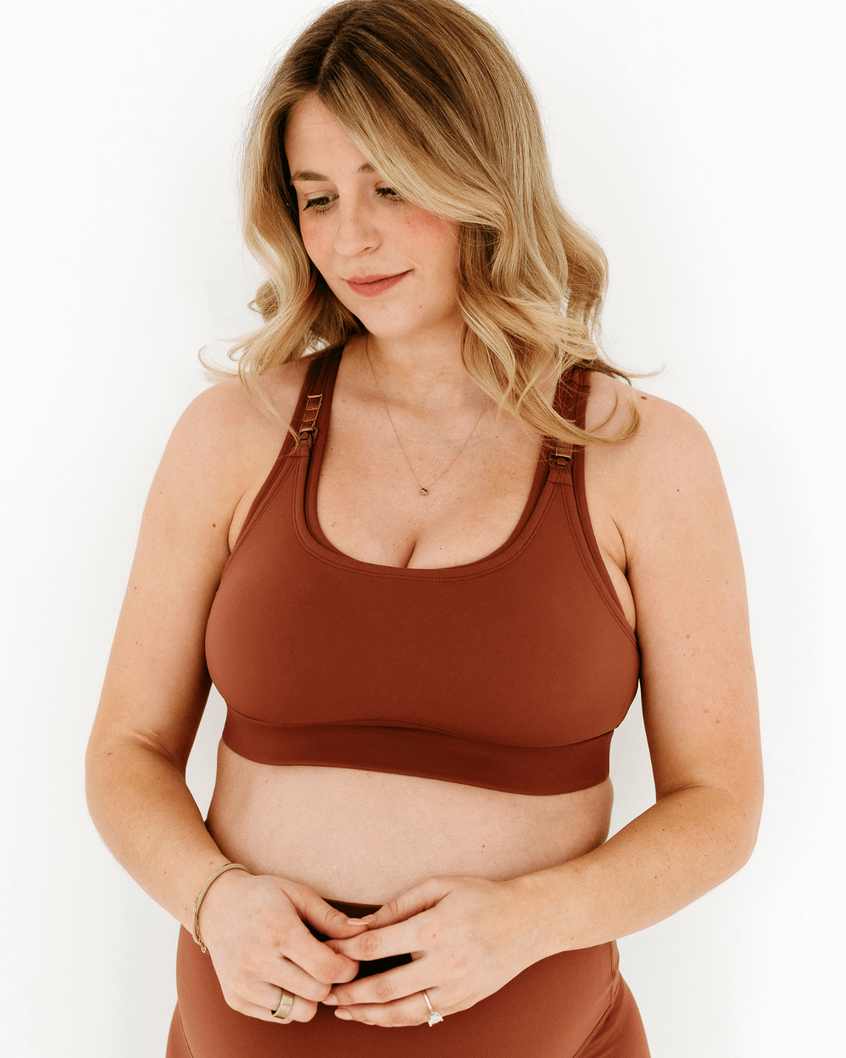 AXK CORE Full Support Nursing Bra | Brown | Milk & Baby