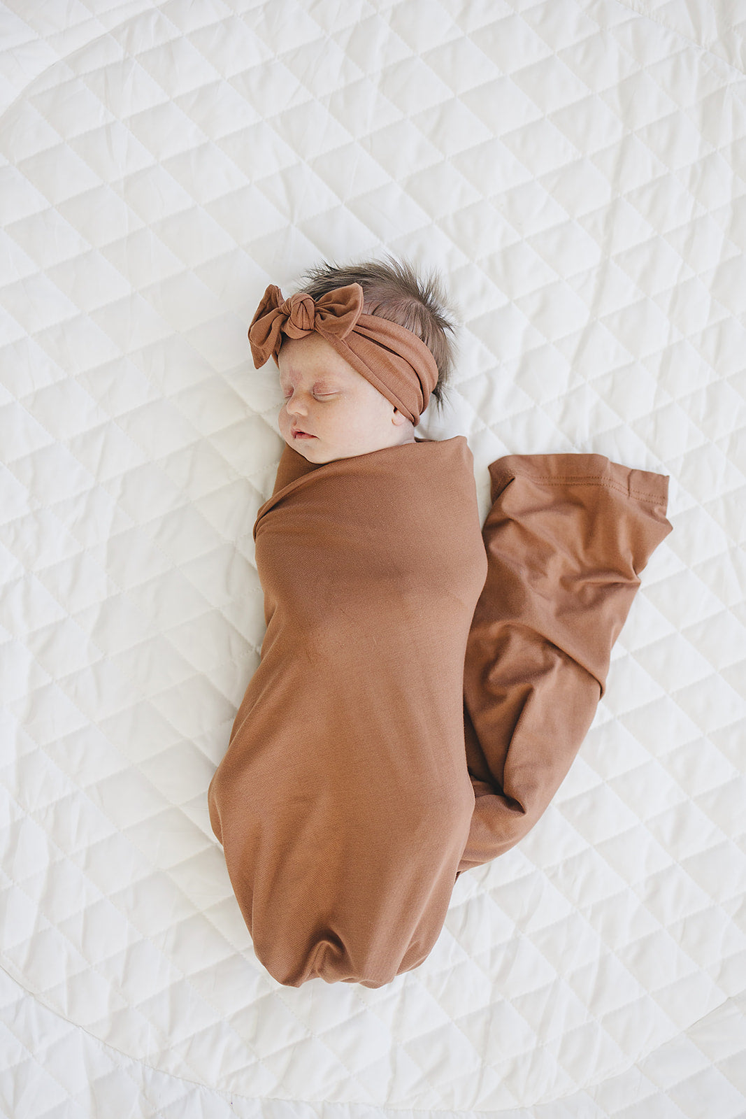 Rust Bamboo Head Wrap | Milk & Baby