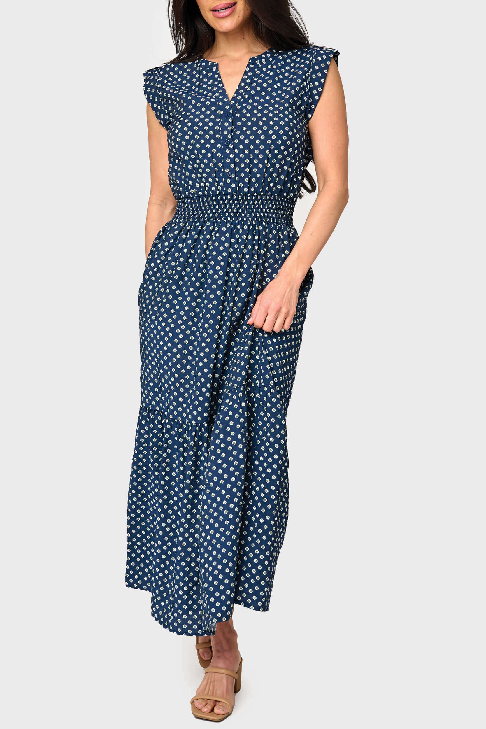 Lindsey Utility Maxi Dress | Milk & Baby