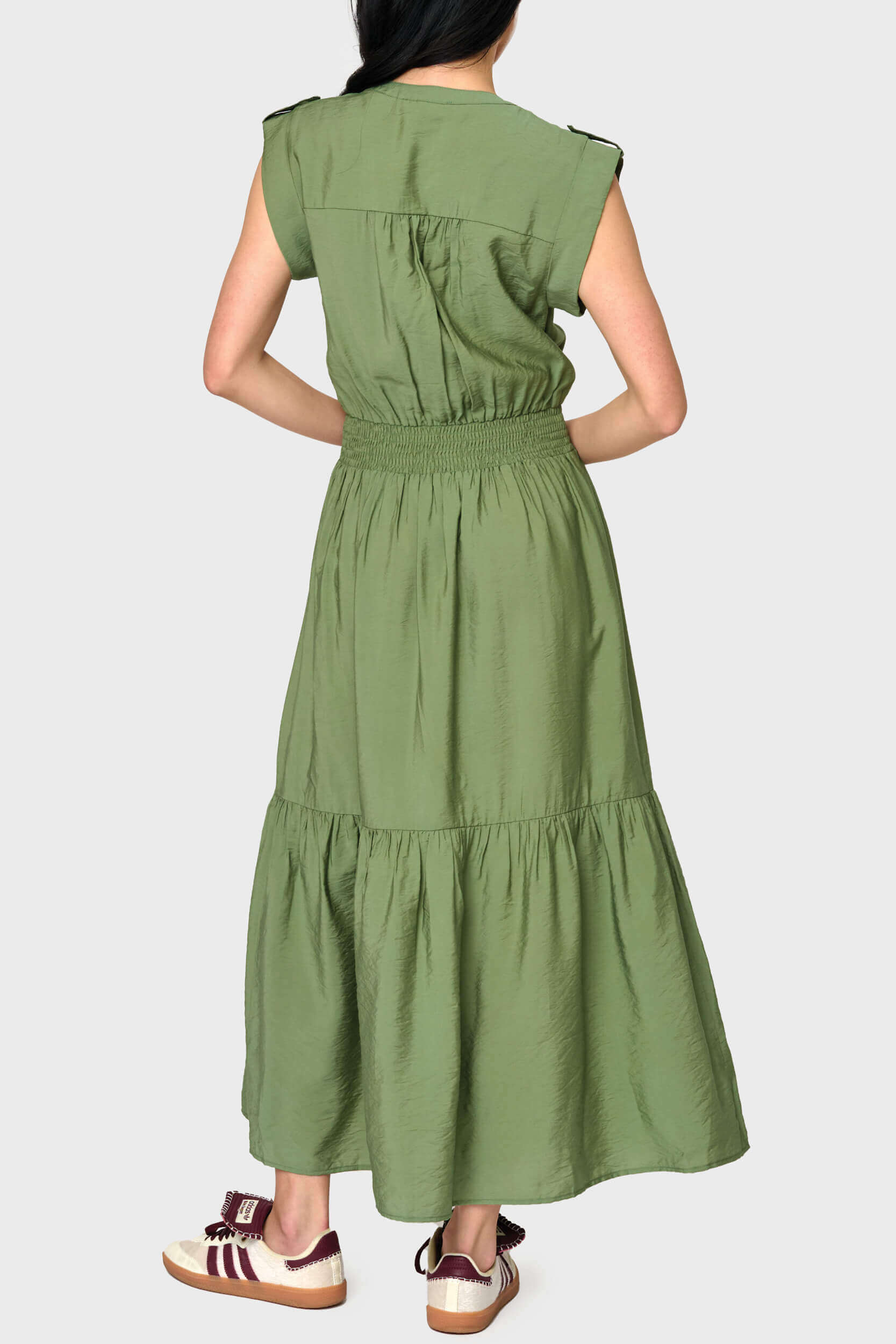 Lindsey Utility Maxi Dress | Milk & Baby