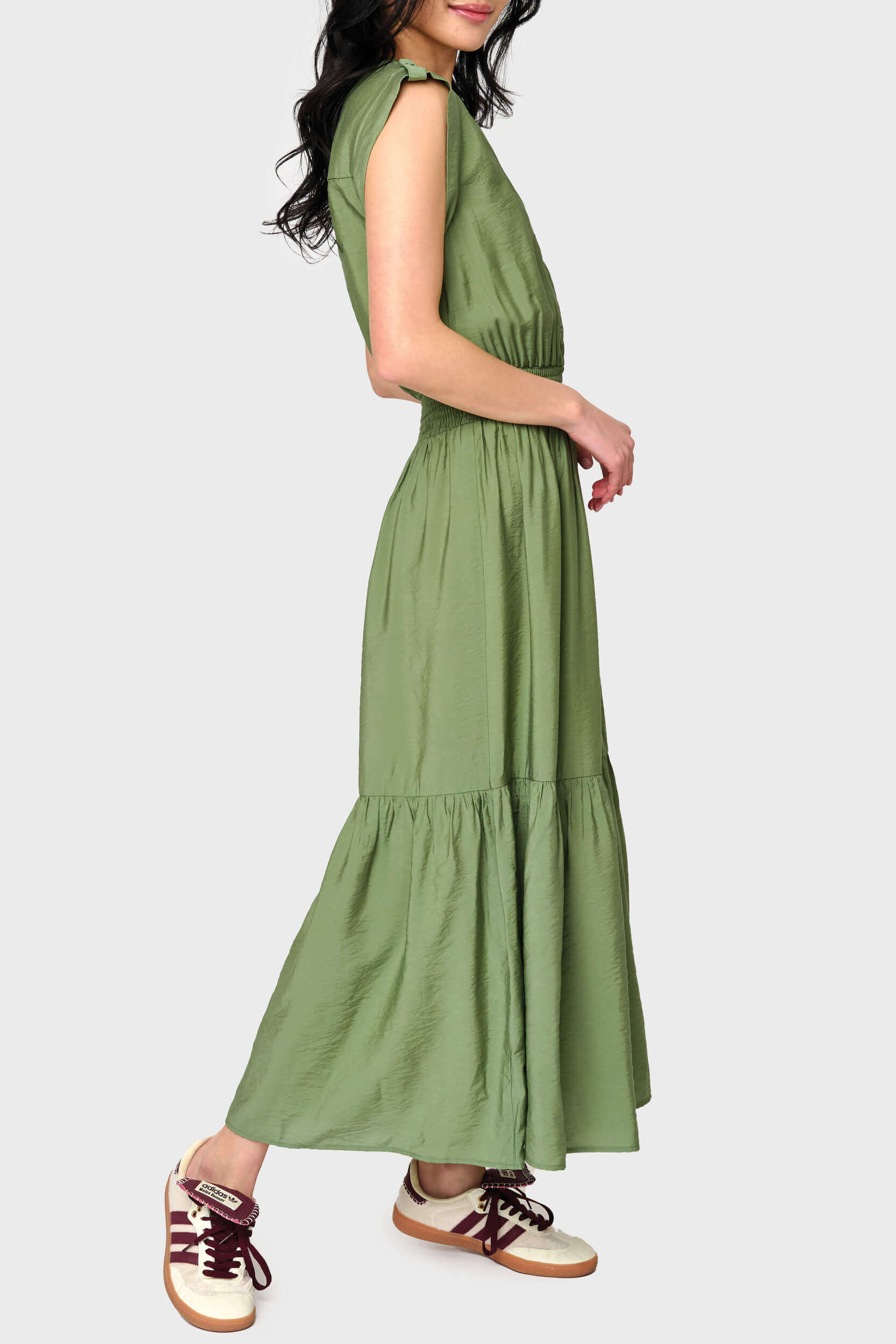 Lindsey Utility Maxi Dress | Milk & Baby