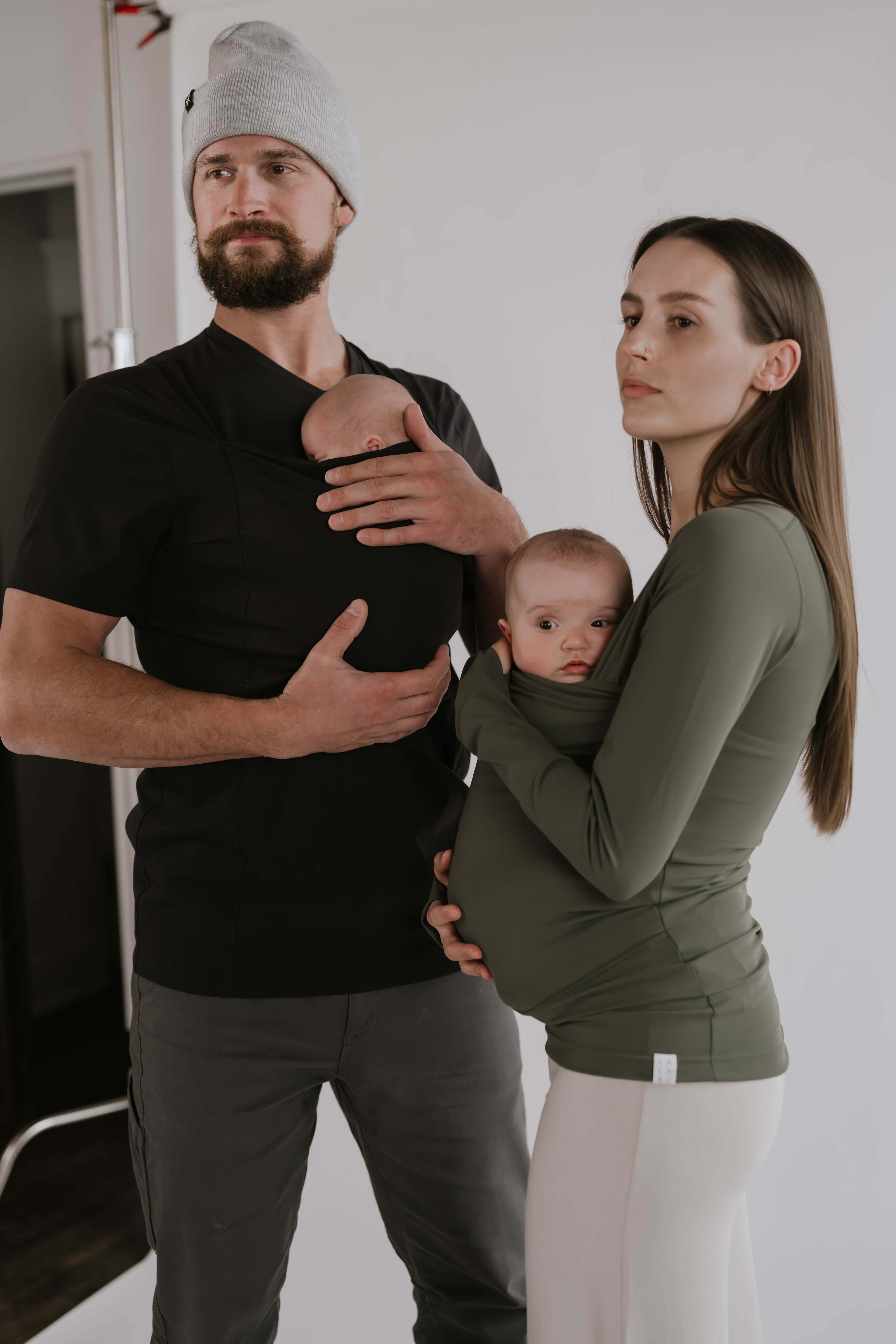 Soothe Shirt | Long Sleeve | Fern | Milk & Baby