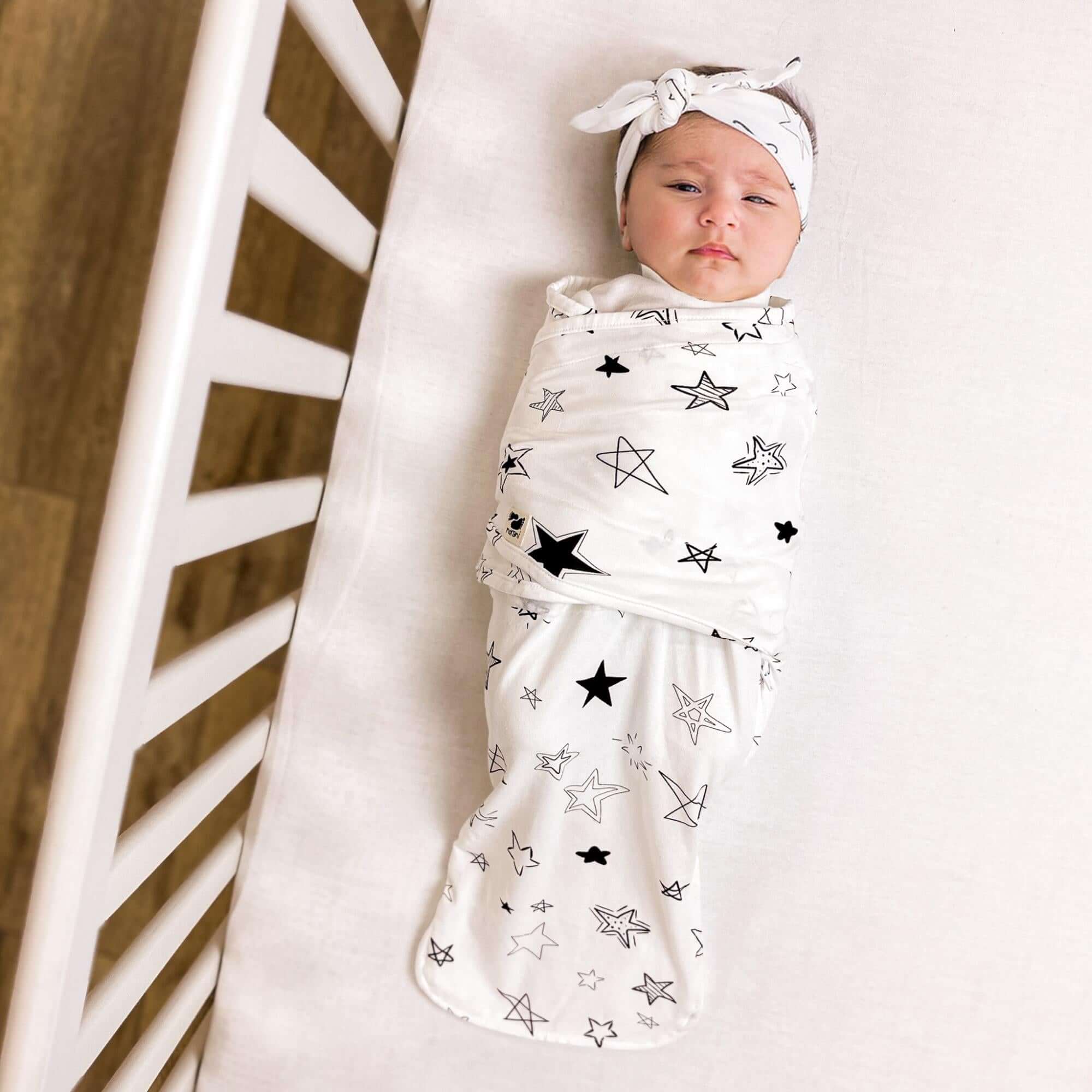 Snugababe Swaddle™ Sleep Pod | Stars | Milk & Baby