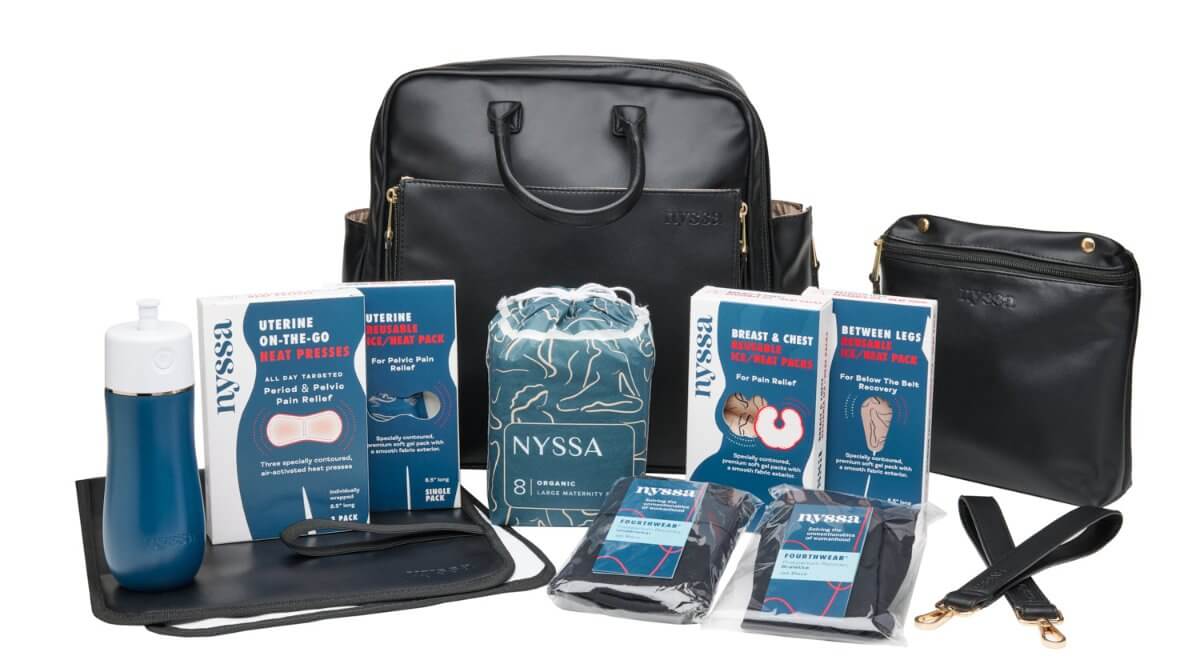 Mother Bag + Essential Postpartum Kit | Milk & Baby