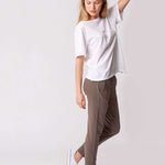 Everywhere Nursing & Maternity V-Neck Tee | White | Milk & Baby