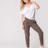 Everywhere Nursing & Maternity V-Neck Tee | White | Milk & Baby