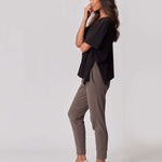 Everywhere Nursing & Maternity V-Neck Tee | Black | Milk & Baby