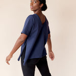 Everywhere Nursing & Maternity V-Neck Tee | The Bolds | Milk & Baby