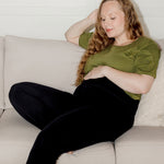 Everywhere Nursing & Maternity V-Neck Tee | The Bolds | Milk & Baby