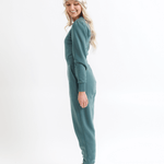 Perfect Balance Puff Sleeve Jumpsuit | Milk & Baby