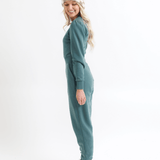 Perfect Balance Puff Sleeve Jumpsuit | Milk & Baby