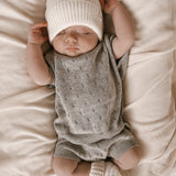 Luna + Luca Pointelle Set - Heather Gray | Milk & Baby