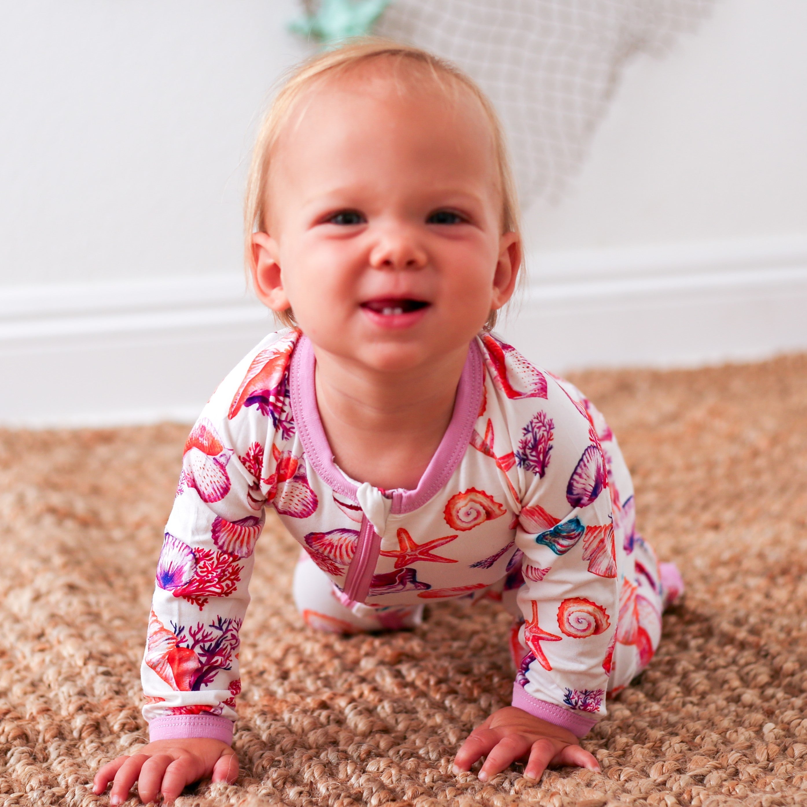 Beachy Keen Footie | Milk & Baby