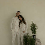 Candy Cane | Men's Bamboo Pajamas | Milk & Baby