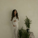 Candy Cane | Women's Bamboo Pajamas | Milk & Baby