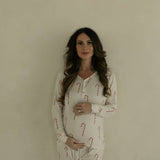 Candy Cane | Women's Bamboo Pajamas | Milk & Baby