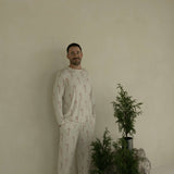Candy Cane | Men's Bamboo Pajamas | Milk & Baby
