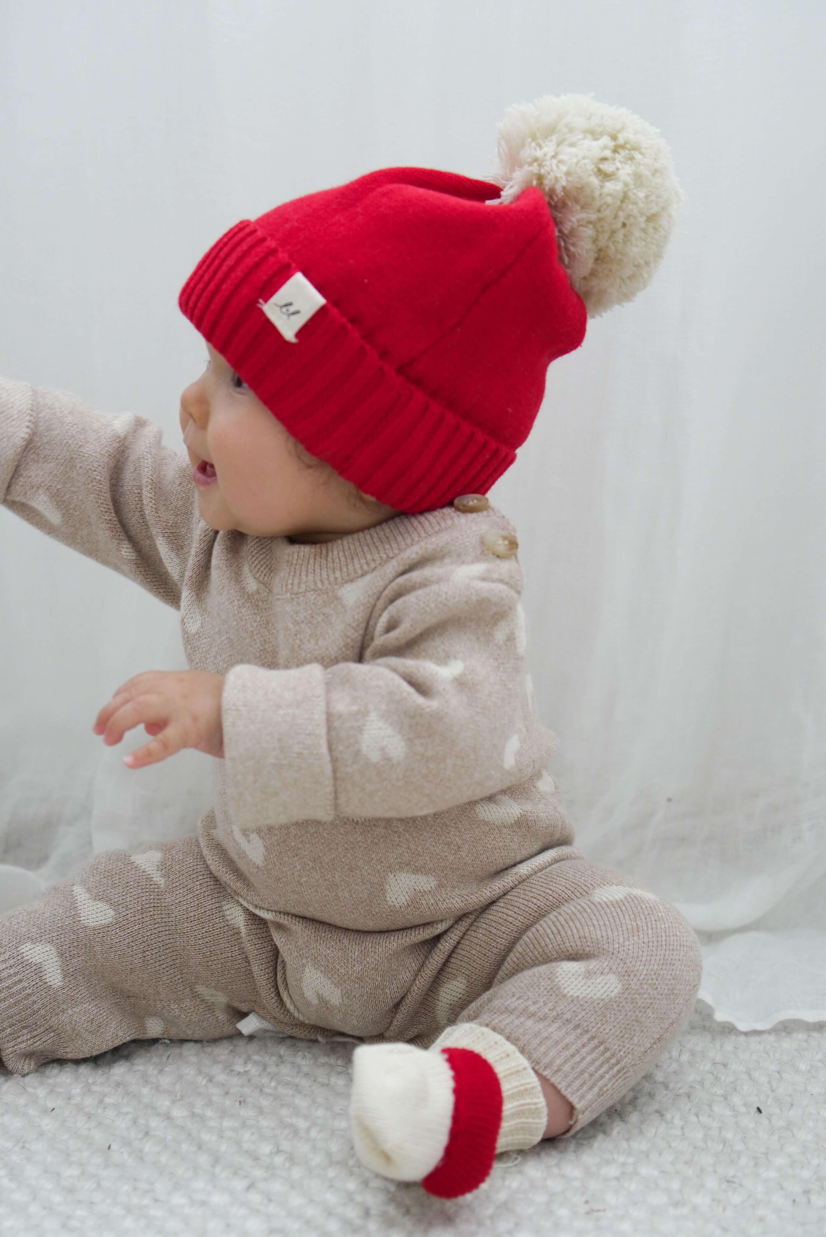 Luna + Luca Heart Jumpsuit | Milk & Baby