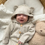 Bear Cub Jumpsuit | Natural | Milk & Baby